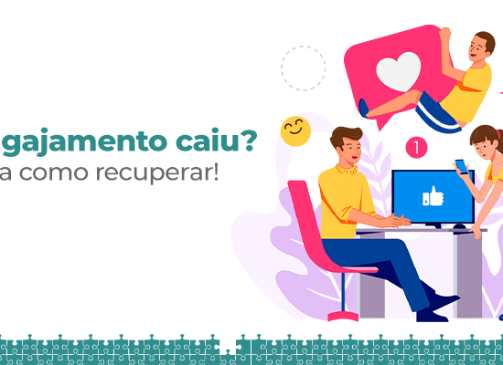 O que fazer quando o engajamento das redes sociais cai?