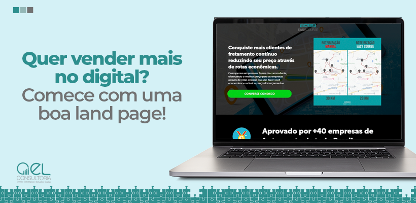 Tenha sua página pronta para vender