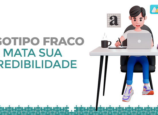 Atualize o logotipo da sua marca com quem entende de posicionamento.