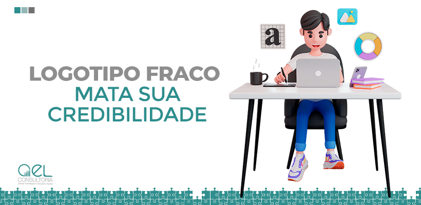 Atualize o logotipo da sua marca com quem entende de posicionamento.