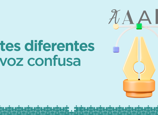 Vamos definir a voz visual da sua marca?