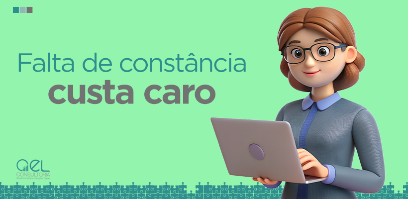 Sumir e voltar não cria autoridade.