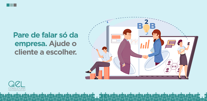 SEU CONTEÚDO ESTÁ AJUDANDO O CLIENTE A DECIDIR?